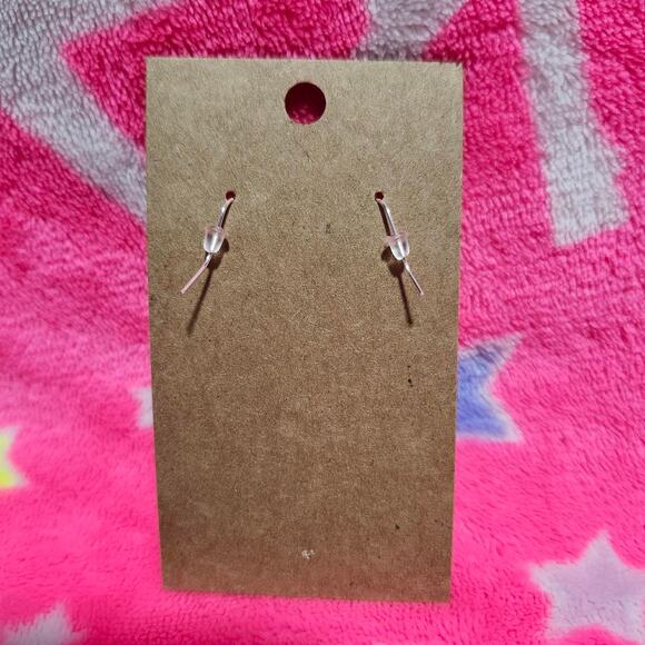 Angel Wing Silver Dangle/Drop Earrings - Picture 2 of 2